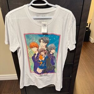 Fruits Basket Anime White Graphic T-Shirt